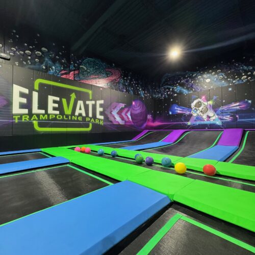 Elevate Colorado springs trampoline park dodgeball